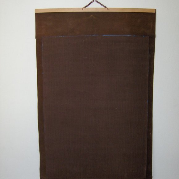 Colorful Acrylic Scroll Painting On Canvas Of Woman In Beautiful Dress by Water - Picture 6 of 7